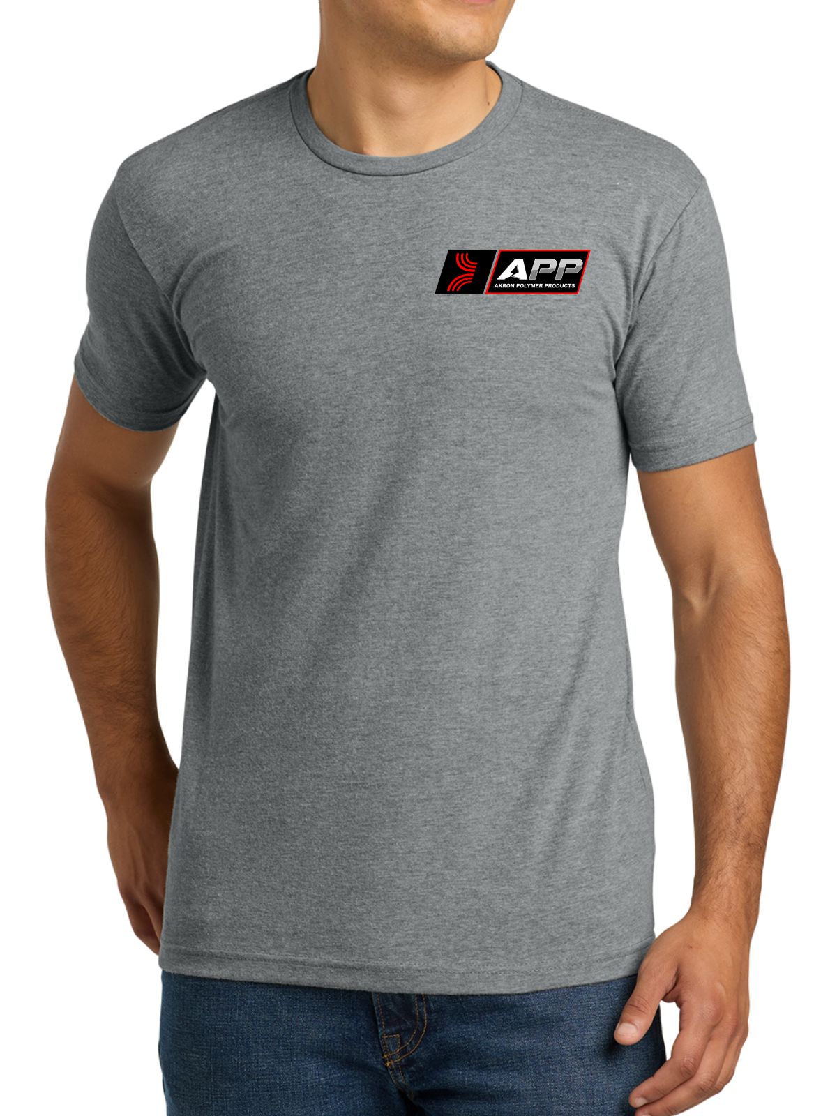 APPI TEE HTR GREY